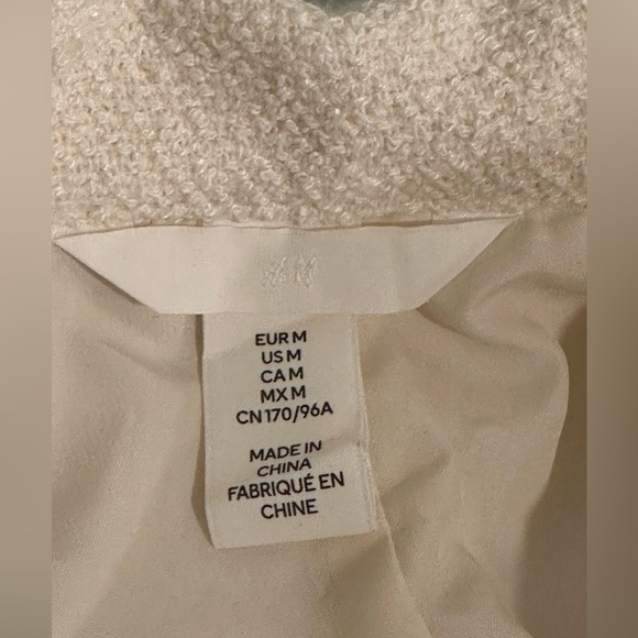 H&M Cream Textured Shirt Dress - Picture 5 of 13